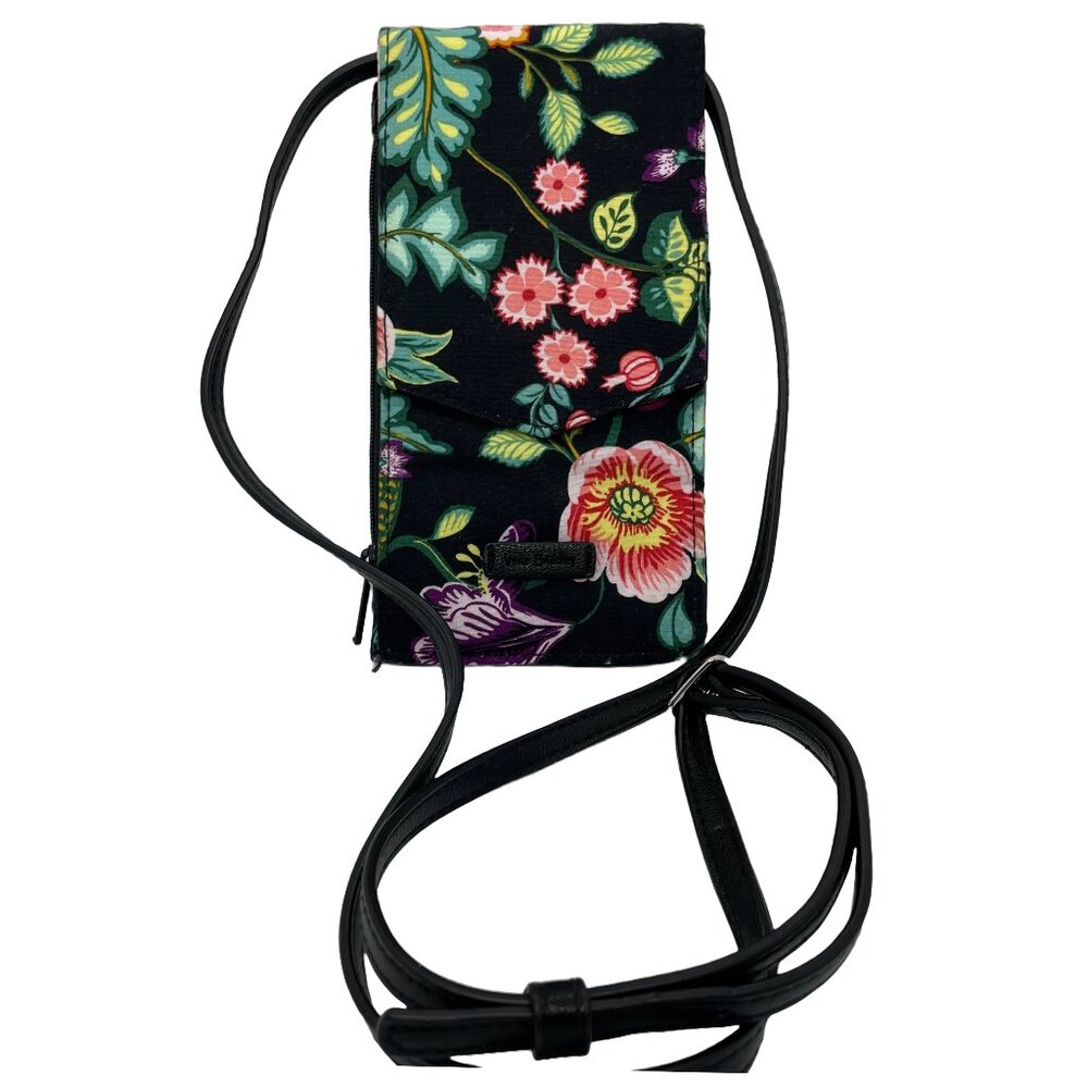 Vera Bradley Envelope Wallet | Crossbody | Vines Floral Pattern